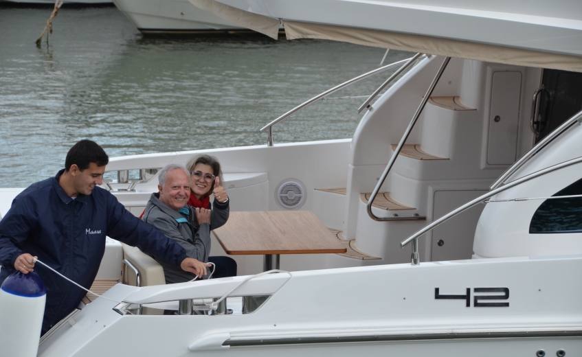 Barcos Intermarine no Salão Náutico em Itajaí