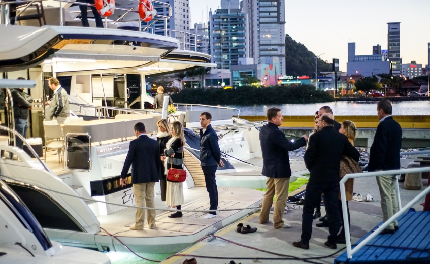 Coquetel NautiClass no Salão Náutico Itajaí 2019