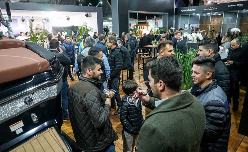 Coquetel NautiClass no Salão Náutico Itajaí 2019
